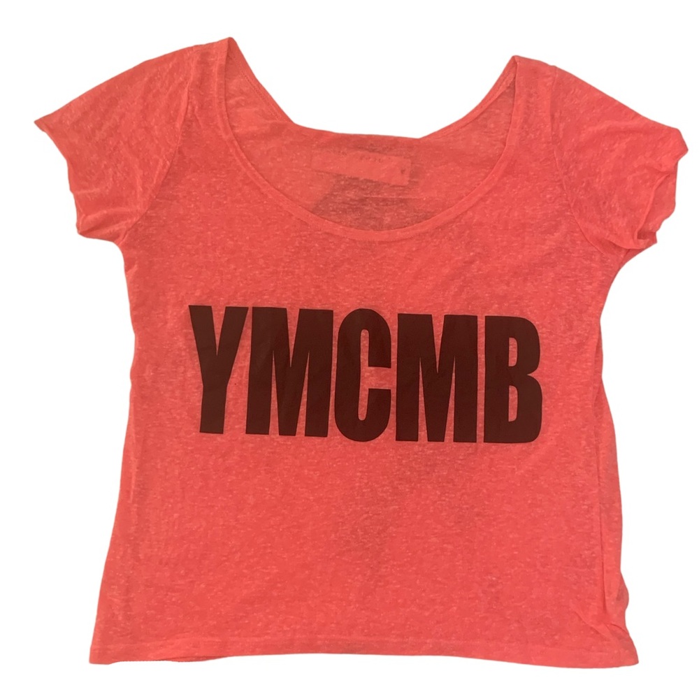 YMCMB Neon Pink T-Shirt